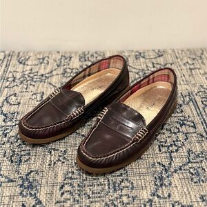 Sperry Brown Leather Loafers, Size 8
